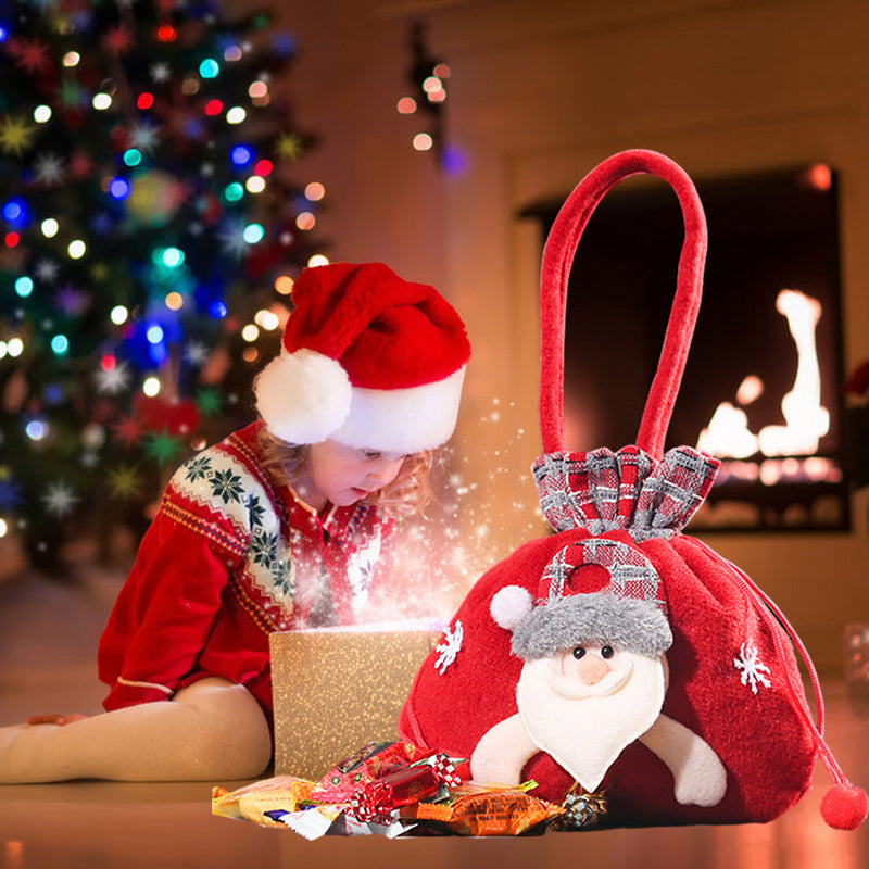 šAchetez 5 et obtenez 5 gratuitementš-Cadeau de NoĆ«l Sac de poupĆ©e Bonhomme de neige