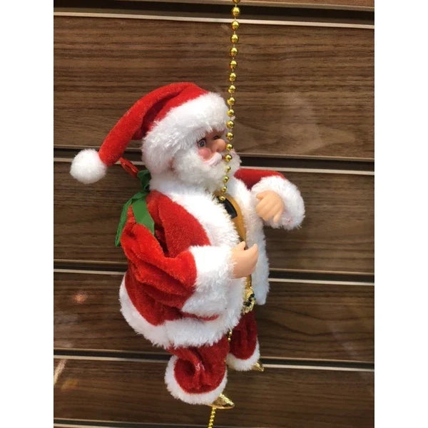 Promotion de Noël anticipée : Père Noël électrique qui monte et descend en musique 🎄🎶