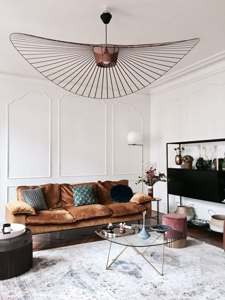 Petite Friture Vertigo Pendant Light, Adjusted Overhead Light Length