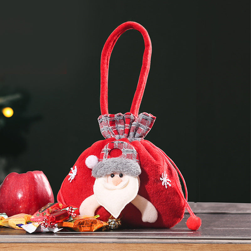 šAchetez 5 et obtenez 5 gratuitementš-Cadeau de NoĆ«l Sac de poupĆ©e Bonhomme de neige