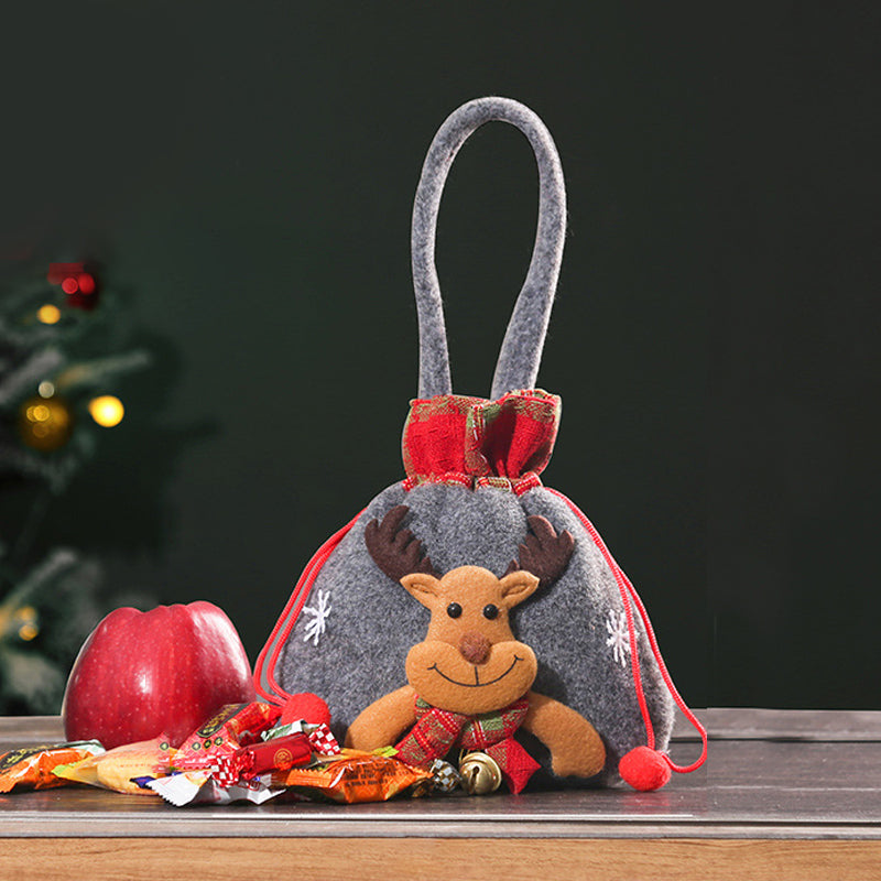 šAchetez 5 et obtenez 5 gratuitementš-Cadeau de NoĆ«l Sac de poupĆ©e Bonhomme de neige