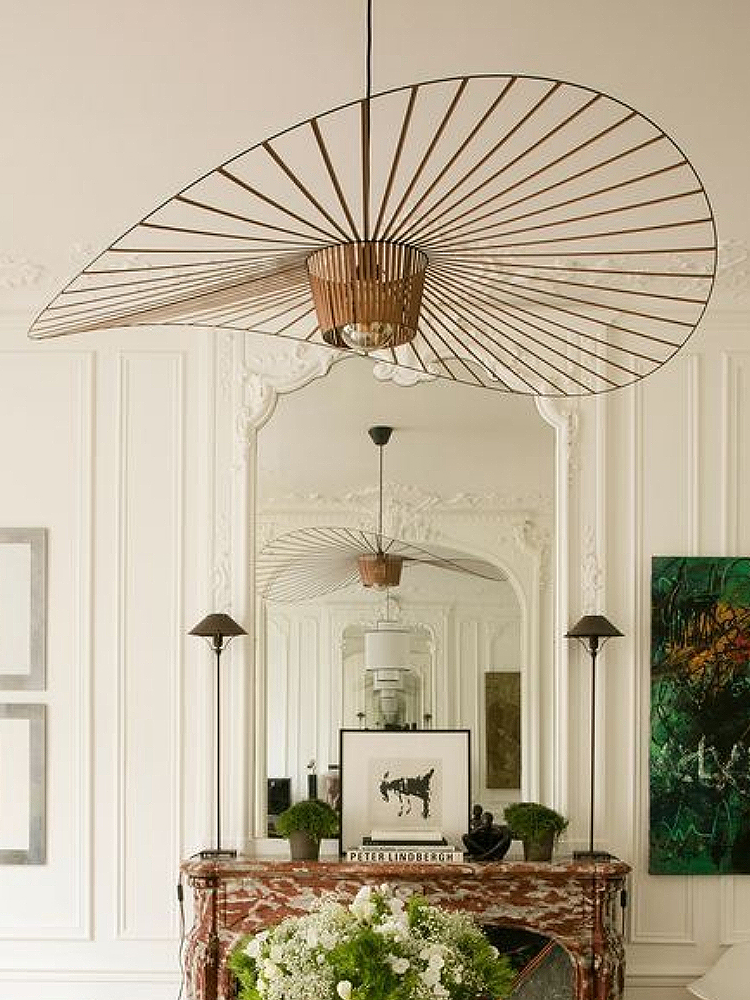 Petite Friture Vertigo Pendant Light, Adjusted Overhead Light Length