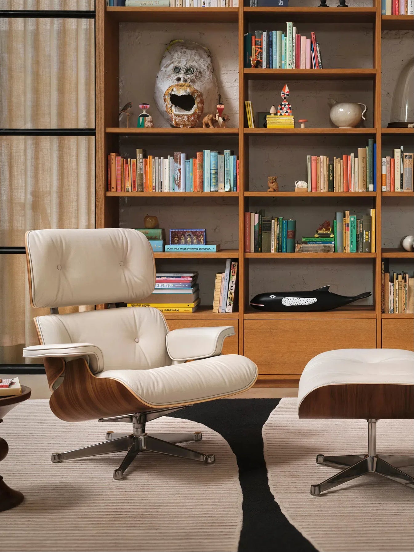 Vitra Eames Lounge Chair WIth Footstool