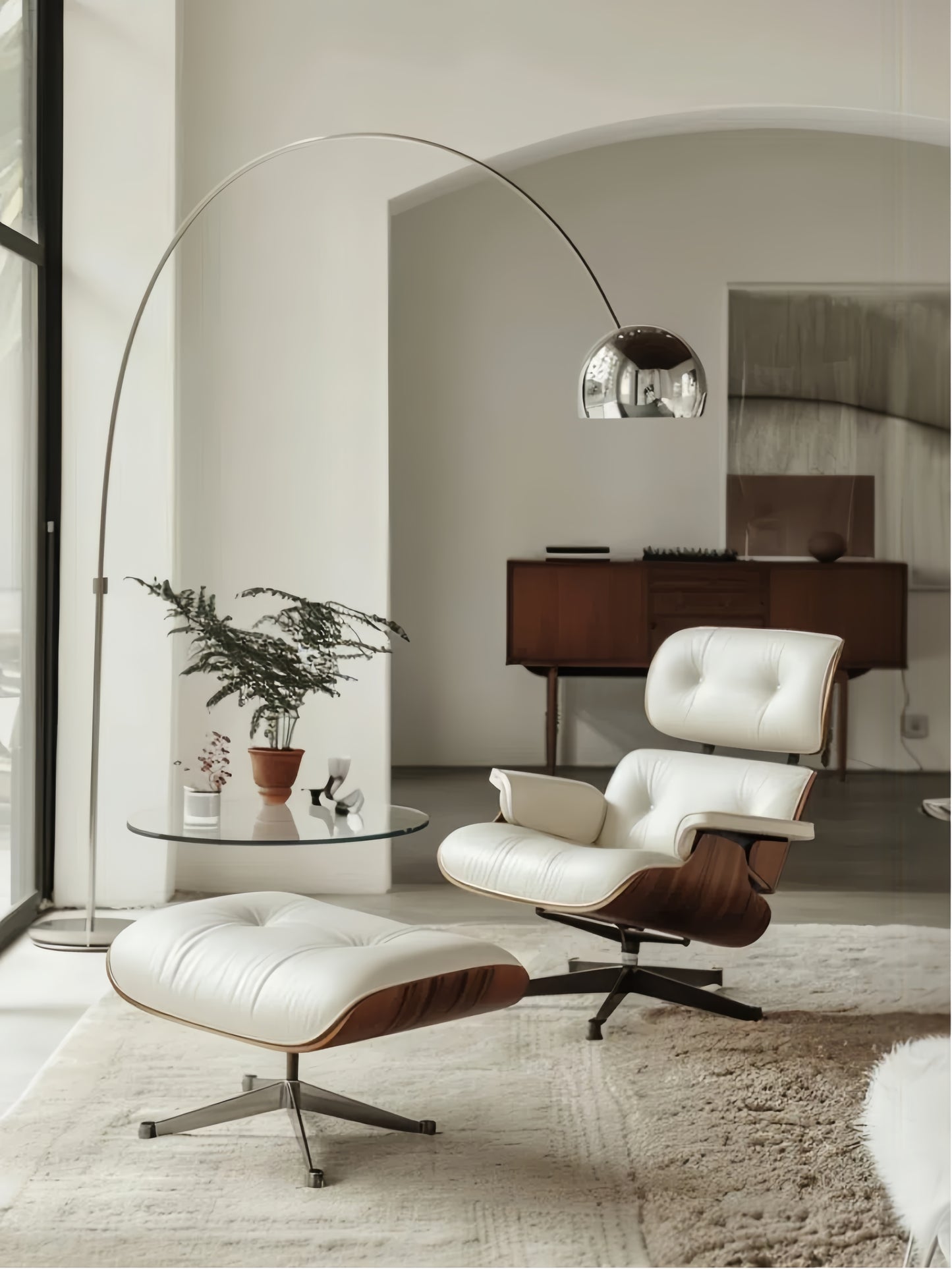 Vitra Eames Lounge Chair WIth Footstool