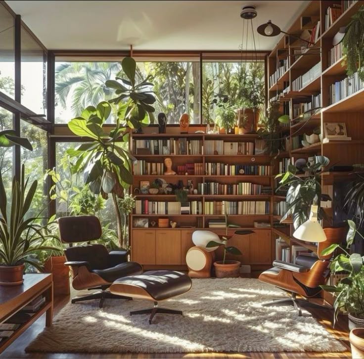 Vitra Eames Lounge Chair WIth Footstool