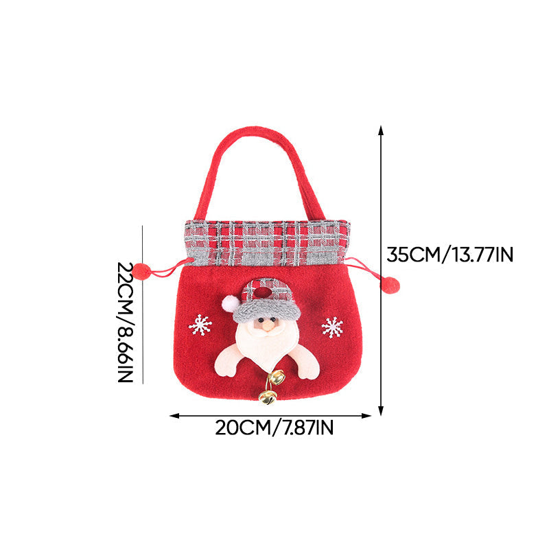 šAchetez 5 et obtenez 5 gratuitementš-Cadeau de NoĆ«l Sac de poupĆ©e Bonhomme de neige