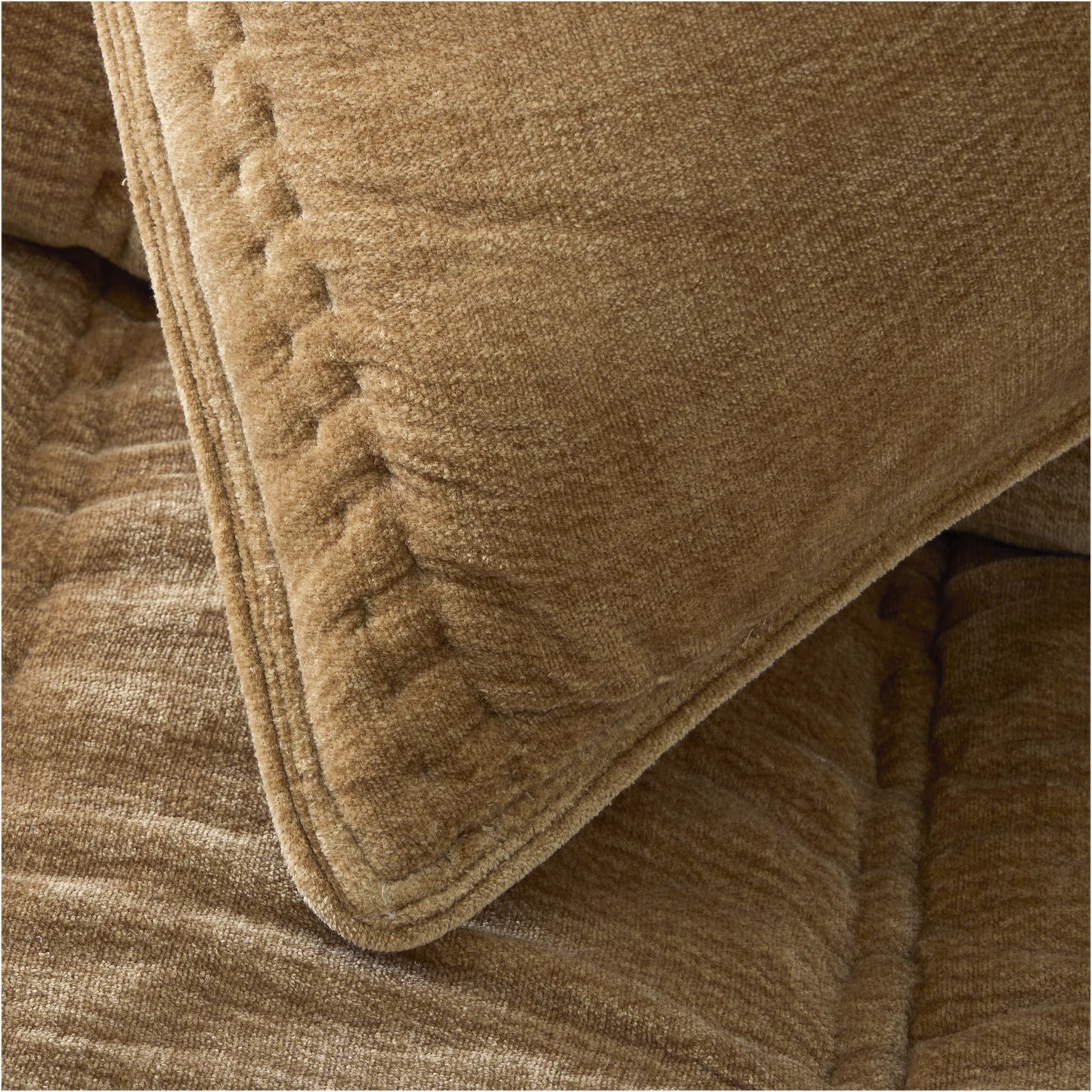 Striated Chenille Linear Comforter & Shams