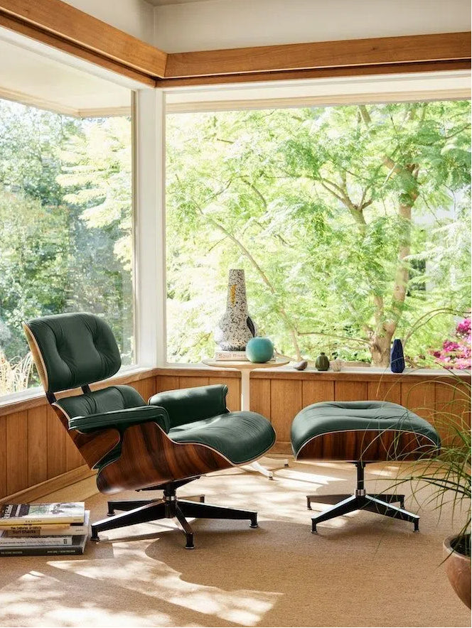 Vitra Eames Lounge Chair WIth Footstool