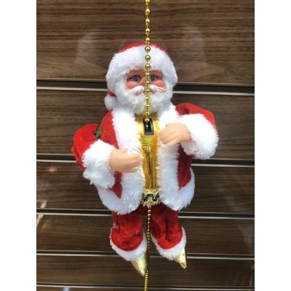 Promotion de Noël anticipée : Père Noël électrique qui monte et descend en musique 🎄🎶