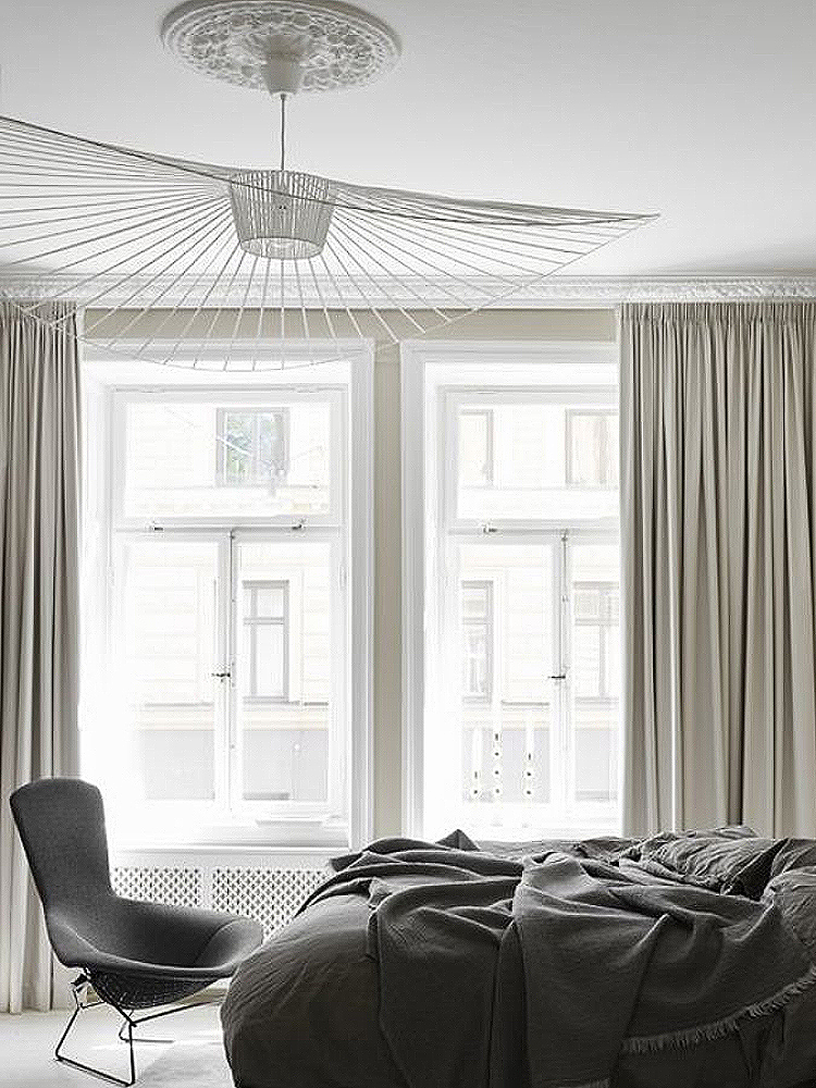 Petite Friture Vertigo Pendant Light, Adjusted Overhead Light Length