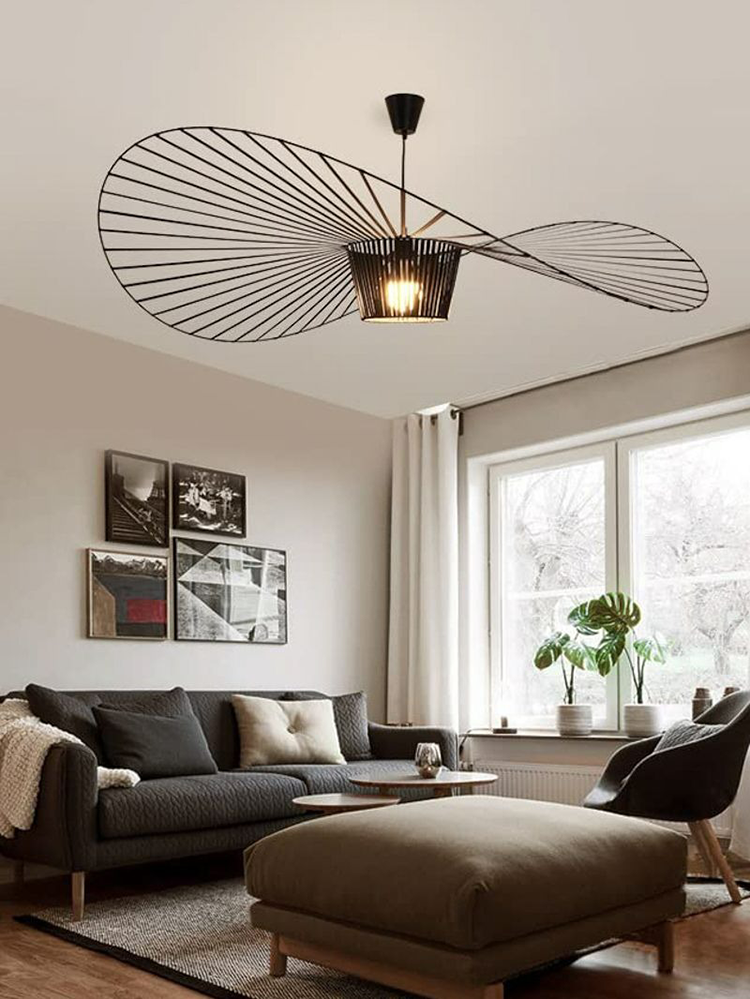 Petite Friture Vertigo Pendant Light, Adjusted Overhead Light Length