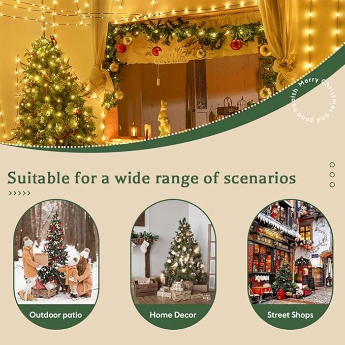 ✨Promotion de Noël anticipée : 50 % de réduction - 🎁Guirlande lumineuse en fil de cuivr