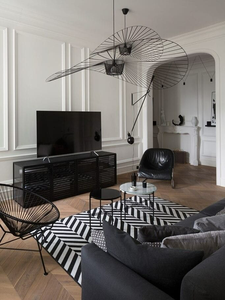 Petite Friture Vertigo Pendant Light, Adjusted Overhead Light Length