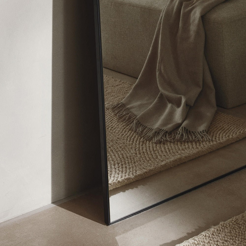 (Set of 1)190 x 110 cm Large Leaning Mirror Finley with Mounting Hooks