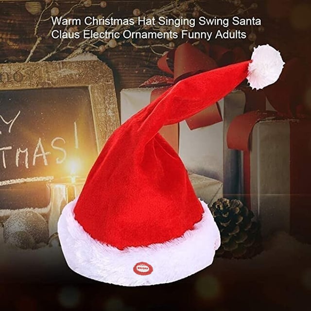 🎅Xmas New Hot Sales😍Chapeau de Noël Electric Swing🔥