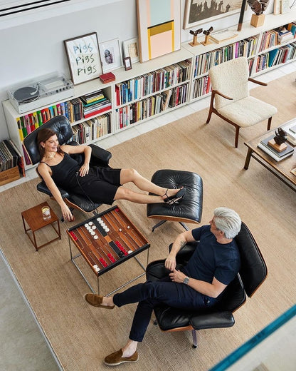 Vitra Eames Lounge Chair WIth Footstool
