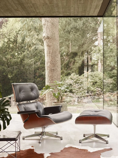 Vitra Eames Lounge Chair WIth Footstool