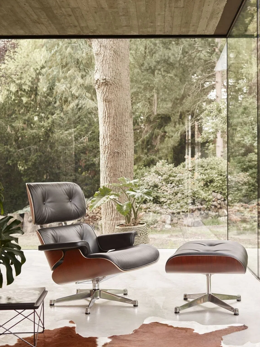 Vitra Eames Lounge Chair WIth Footstool
