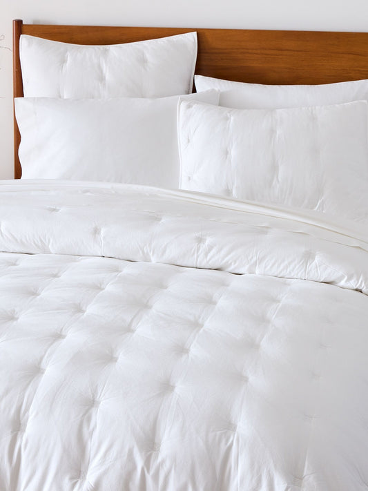 Washed Cotton Comforter & Shams