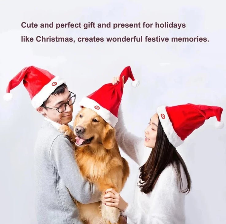 🎅Xmas New Hot Sales😍Chapeau de Noël Electric Swing🔥