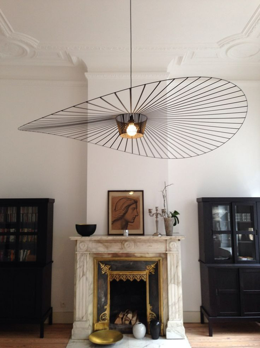 Petite Friture Vertigo Pendant Light, Adjusted Overhead Light Length