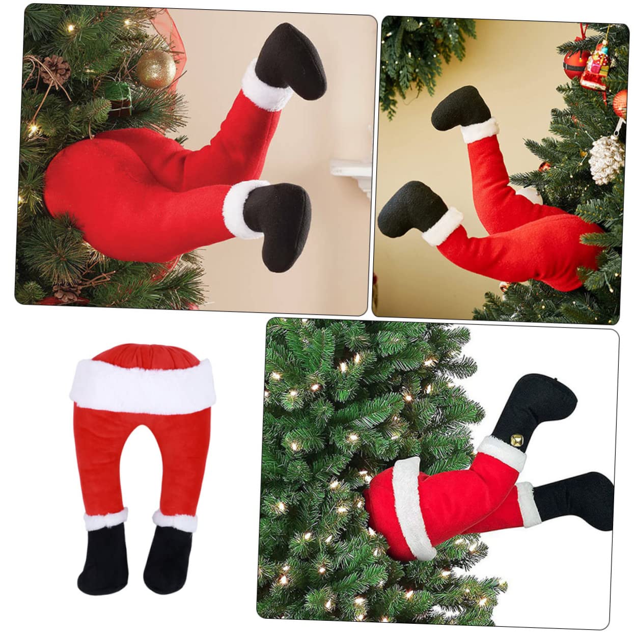 💝🎄Décoration de Noël en pattes de Père Noël🔥